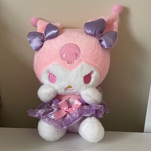 Pink and purple kuromi plush